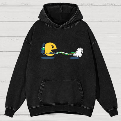 Ghost Catcher Vintage Distressed Hoodie