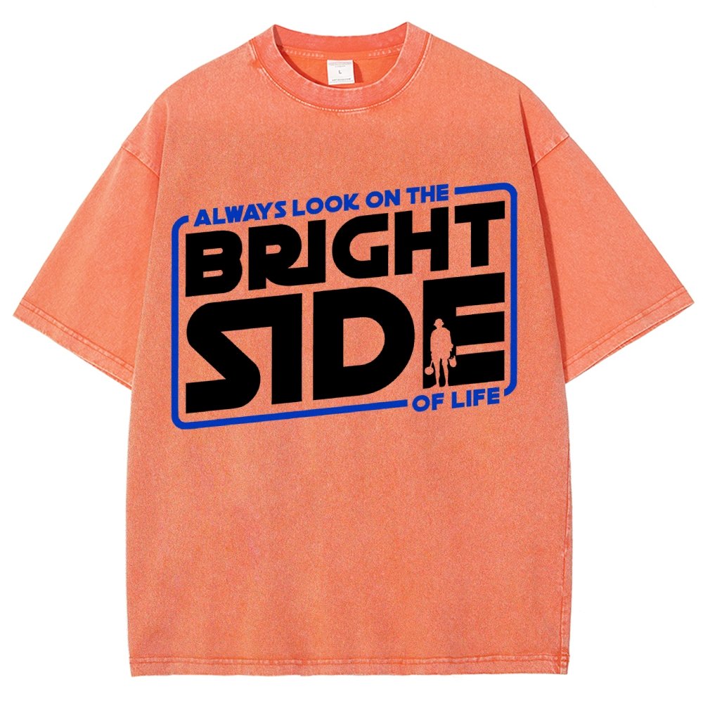 Always Look On The Bright Side Vintage Distressed T-shirt