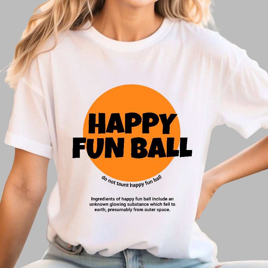 Happy Fun Ball Geek T-Shirt