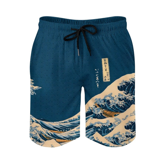 Wave Off Kanagawa Geek Shorts