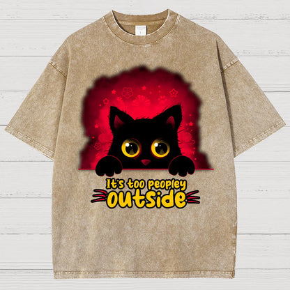 Too Peopley Vintage Distressed T-shirt