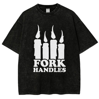 Or Is It Fork Handles？ Vintage Distressed T-shirt