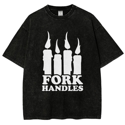 Or Is It Fork Handles？ Vintage Distressed T-shirt