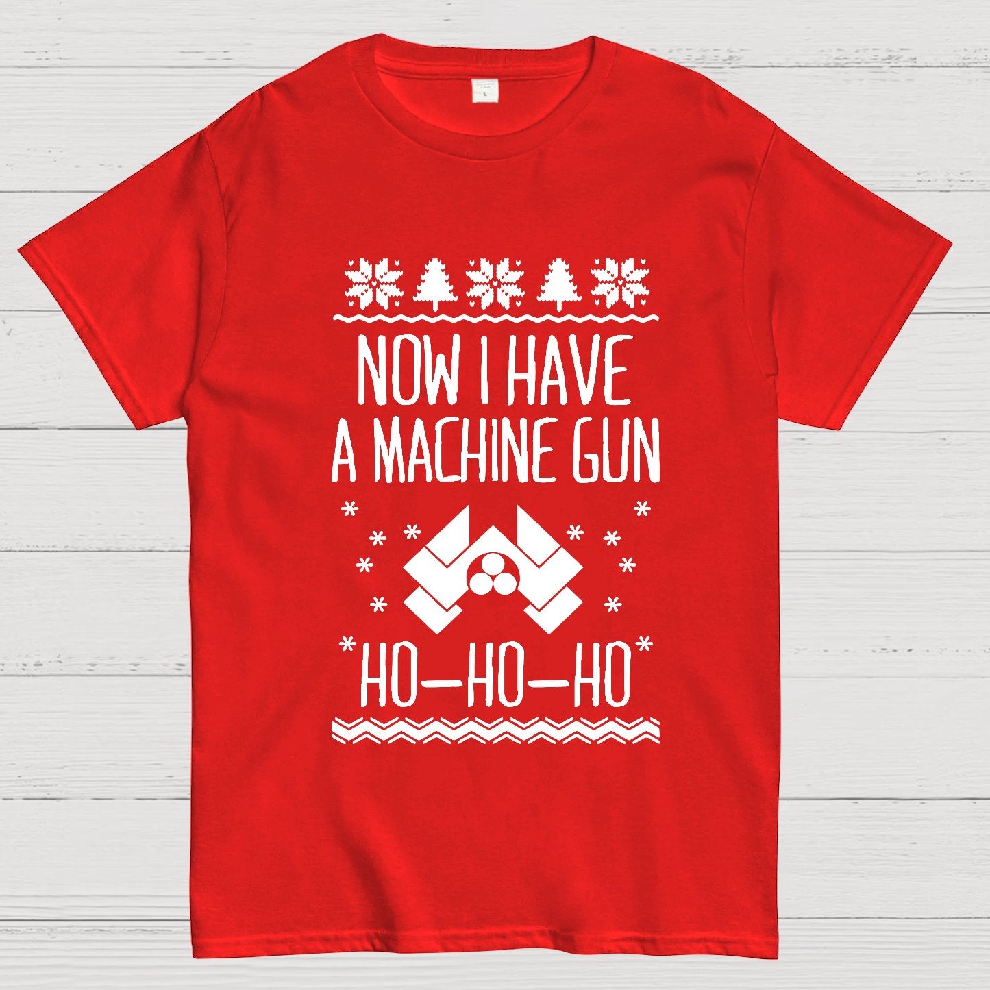 Now I Have a Machine Gun Ho-Ho-Ho Geek T-Shirt