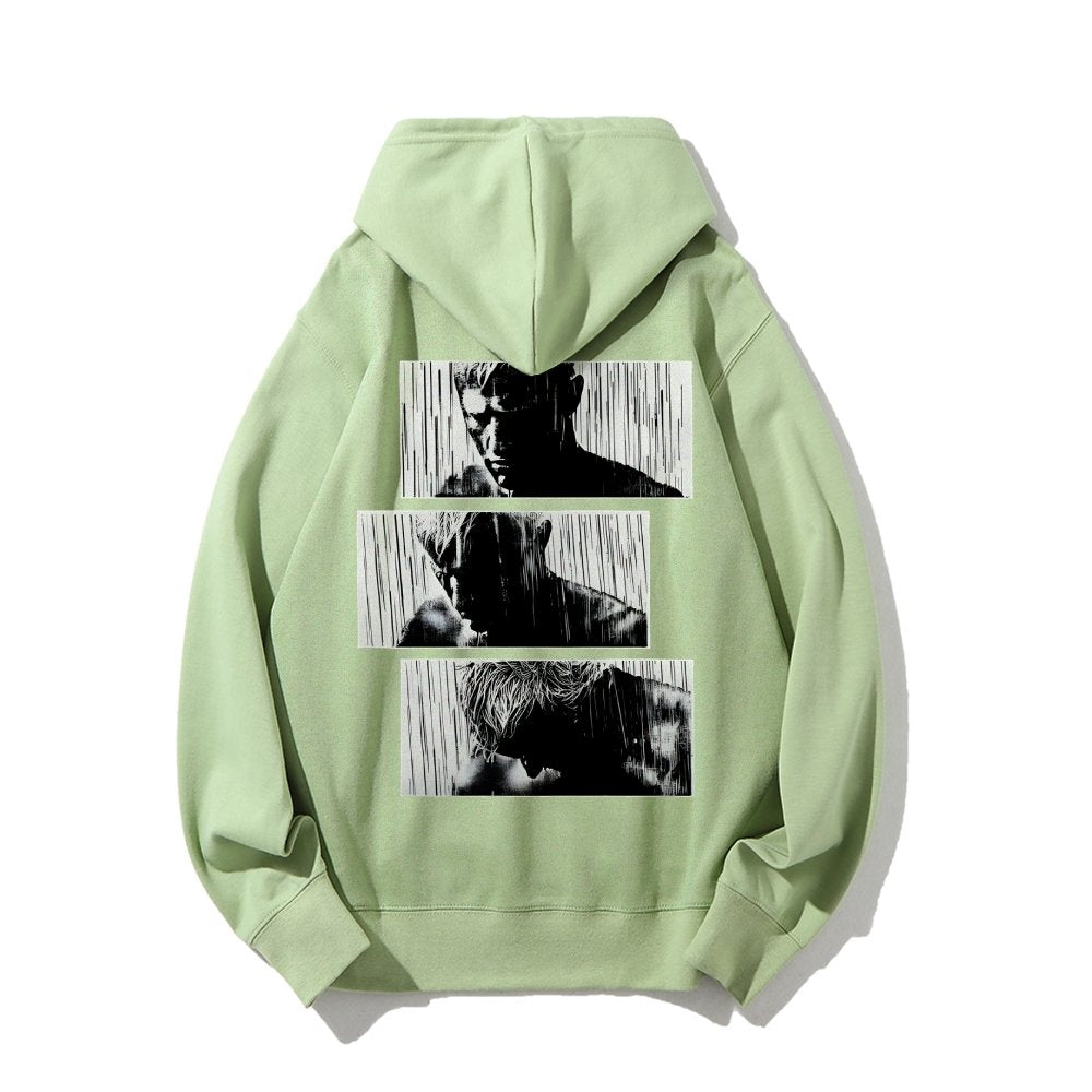 Tears In Rain Printed Back Unisex Cotton Hoodie