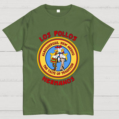 Los Pollos Hermoso Geek T-Shirt