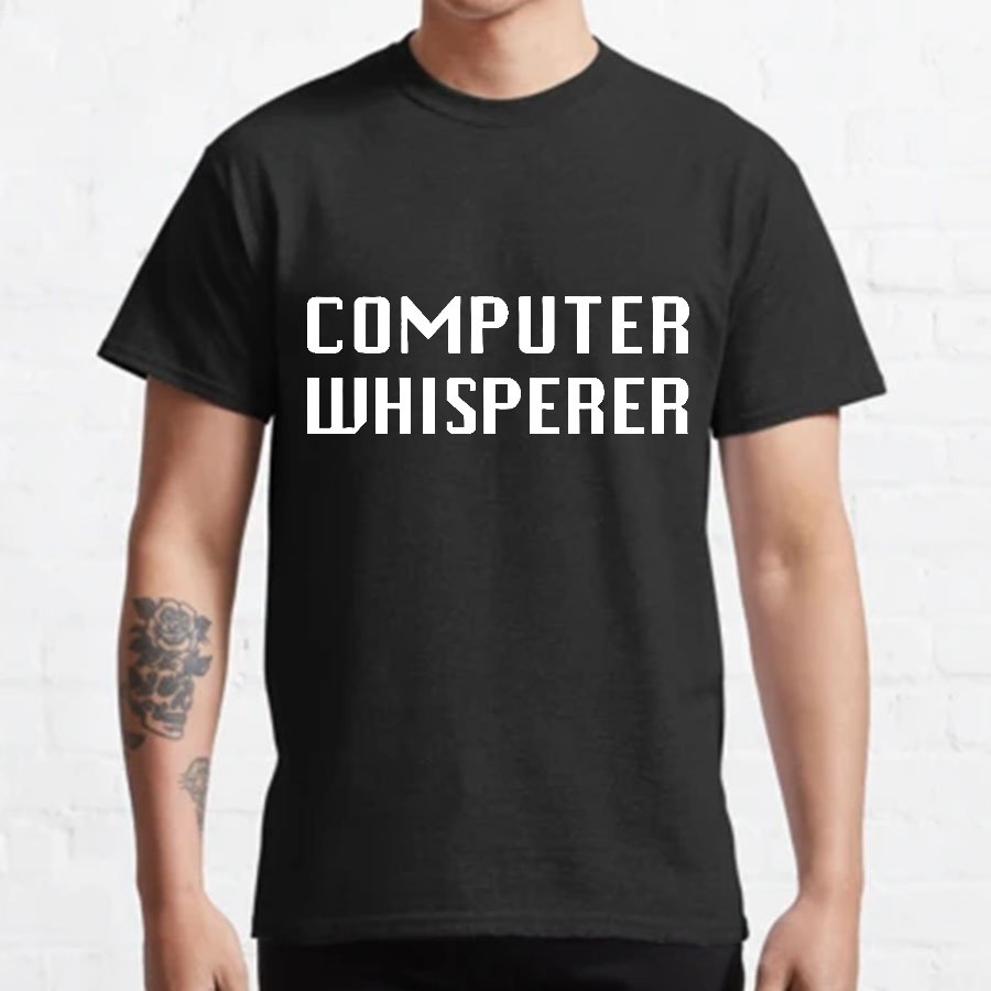 Computer Whisperer Geeky T-Shirt