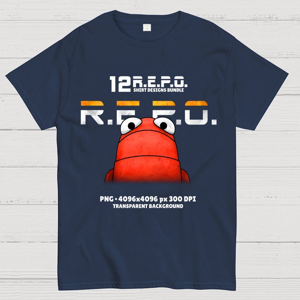 R.E.P.O. Game Funny Meme Geek T-Shirt