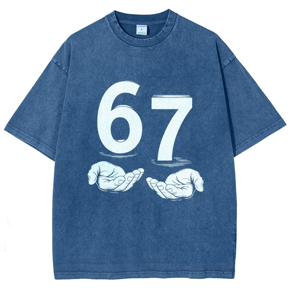 Six Seven Vintage Distressed T-shirt