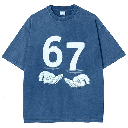 Six Seven Vintage Distressed T-shirt