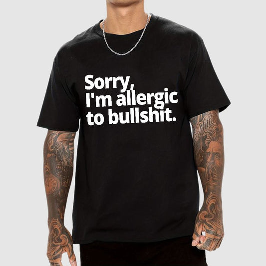 I'm Sorry I'm Allergic To Bullshit Geek T-Shirt