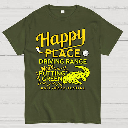 Happy Place Driving Range Geek T-Shirt