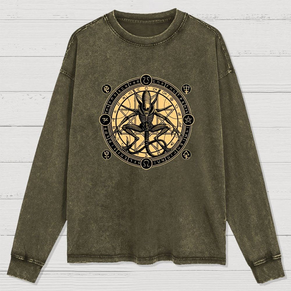 Creation Washed Long Sleeve Tee