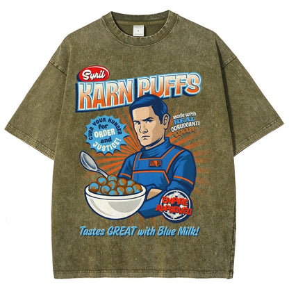 Karn Puffs Vintage Distressed T-shirt
