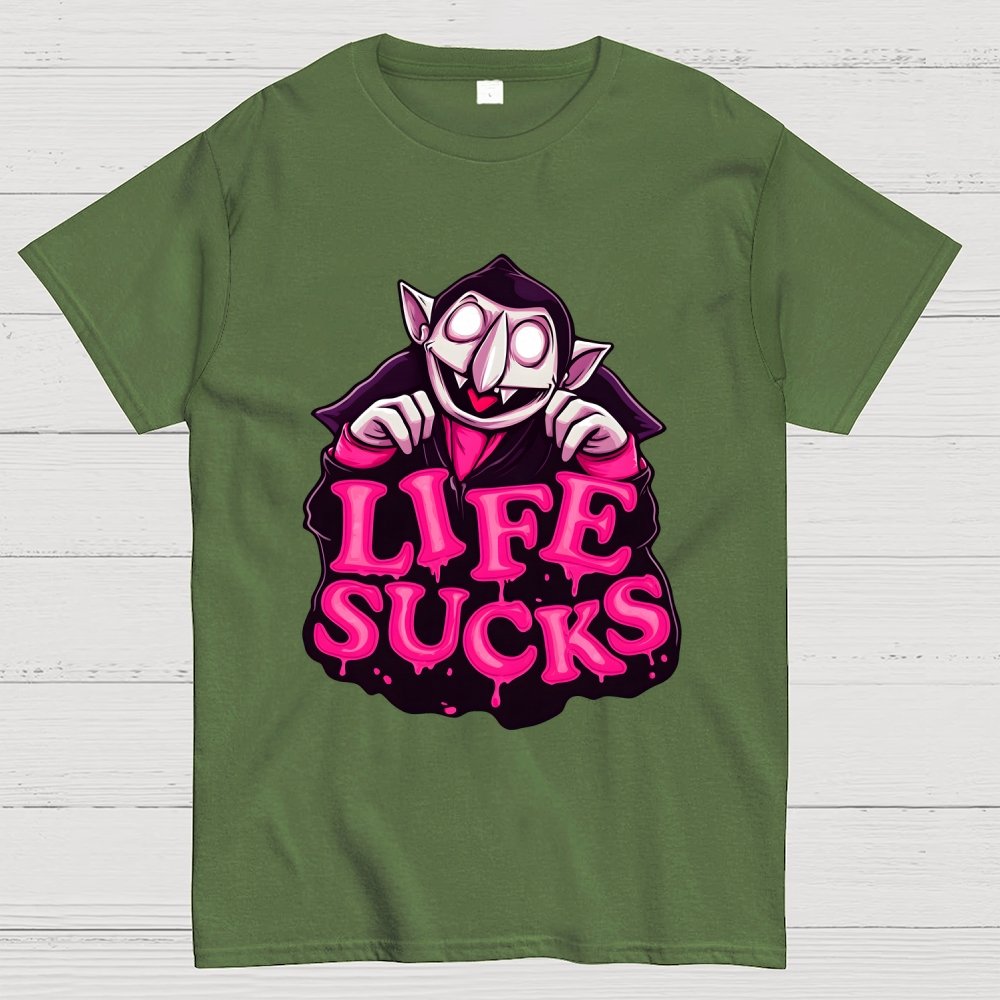 Life Sucks Geek T-Shirt