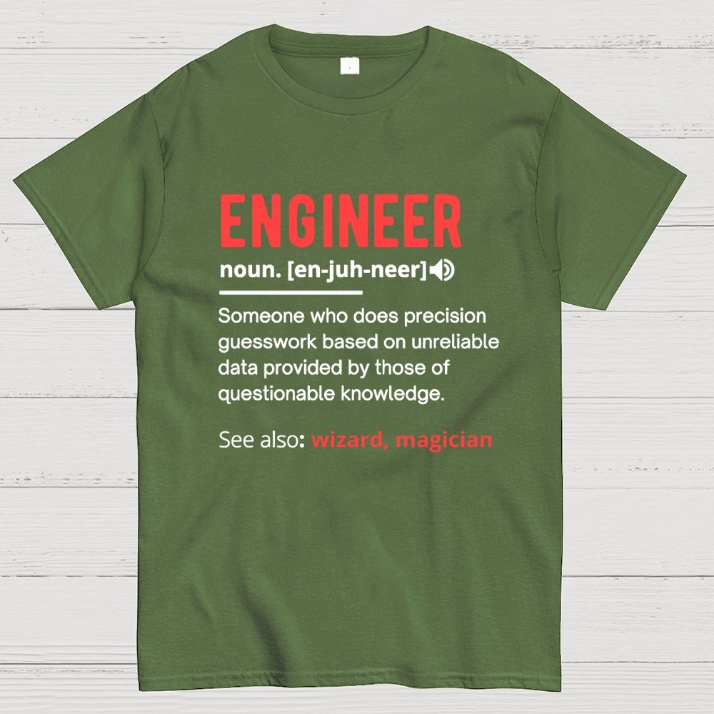 Engineer Definition Geek T-Shirt