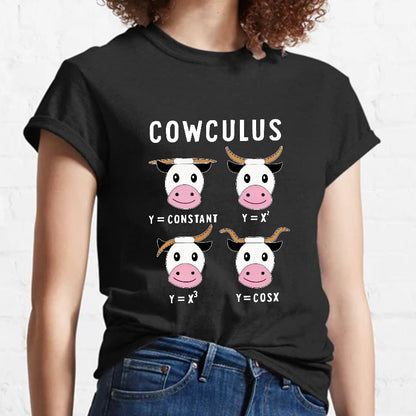 Cowculus Funny Math Geeky T-Shirt