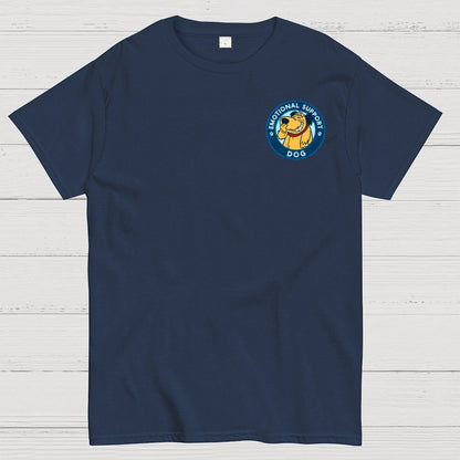 Dog Support Or Not? Front And Back Printing Geek T-Shirt