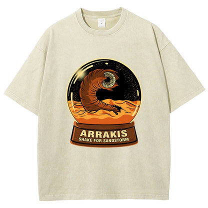 Spice Globe Souvenir Vintage Distressed T-shirt