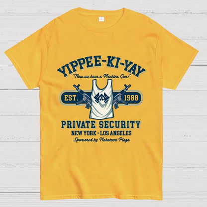 Yippee Ki Yay Security NY-LA Geek T-Shirt