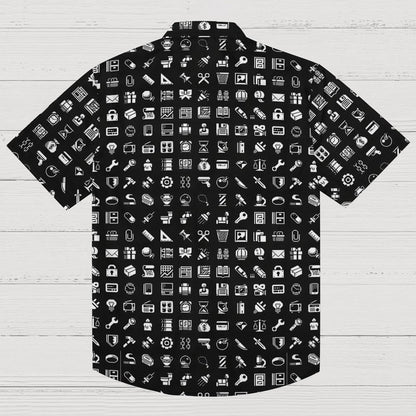 Interesting Retro Icons Geeky Shirt