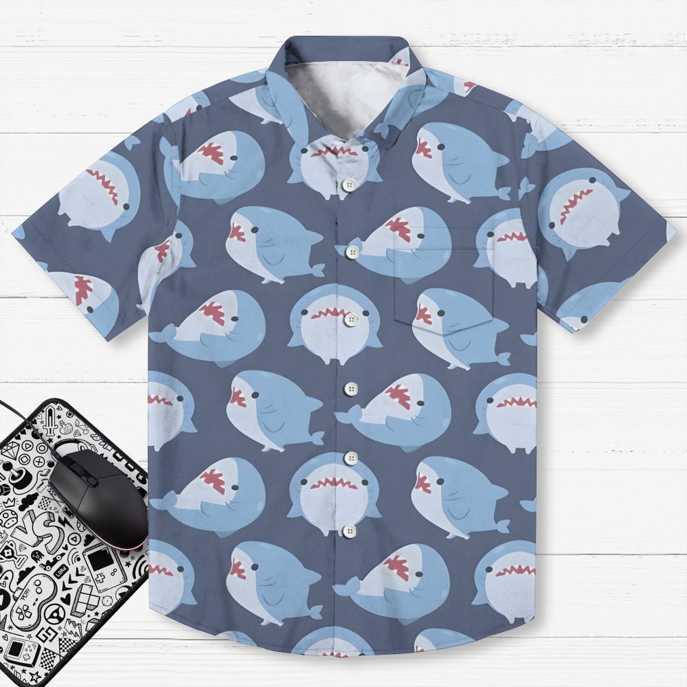 Shark Geek Hawaiian Shirt
