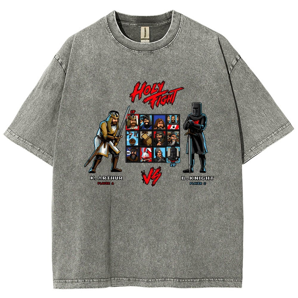 Holy Fight Vintage Distressed T-shirt