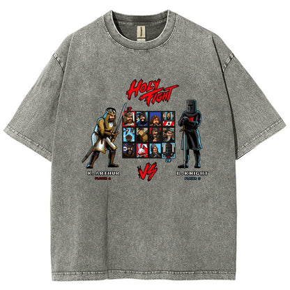 Holy Fight Vintage Distressed T-shirt