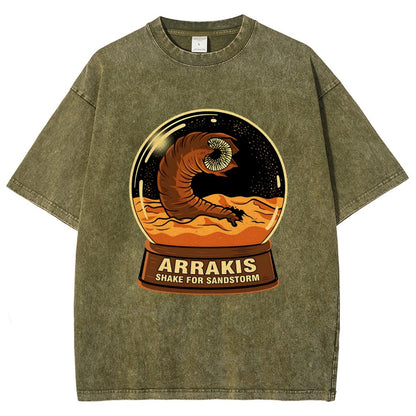 Spice Globe Souvenir Vintage Distressed T-shirt