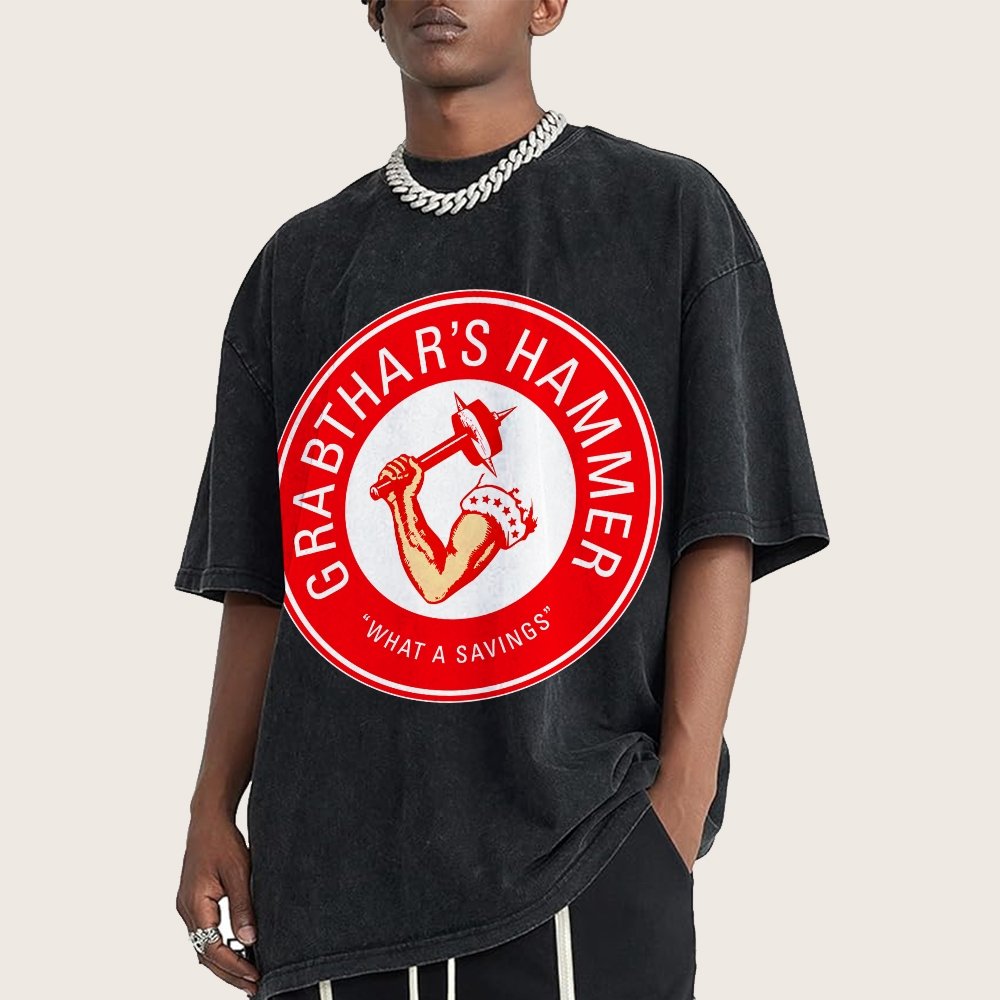 By Galactic's hammer… what a savings. Vintage Distressed T-shirt