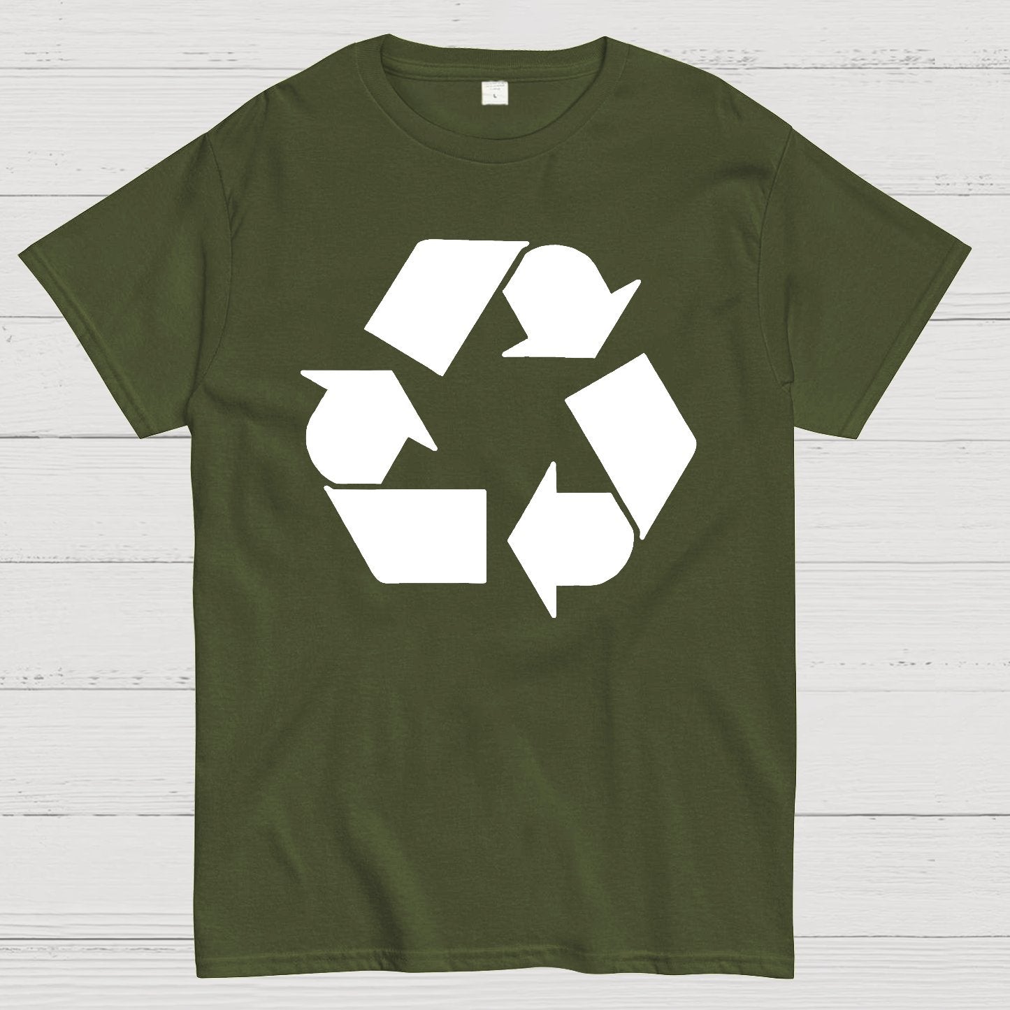 Leonard's Recycling Symbol Geek T-Shirt