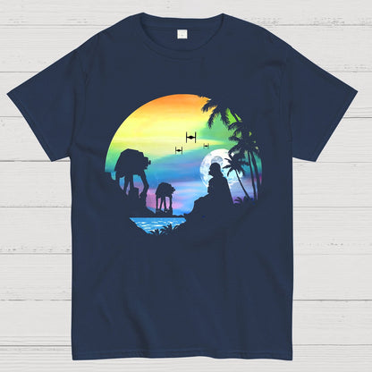 Conquer the paradise Geek T-Shirt