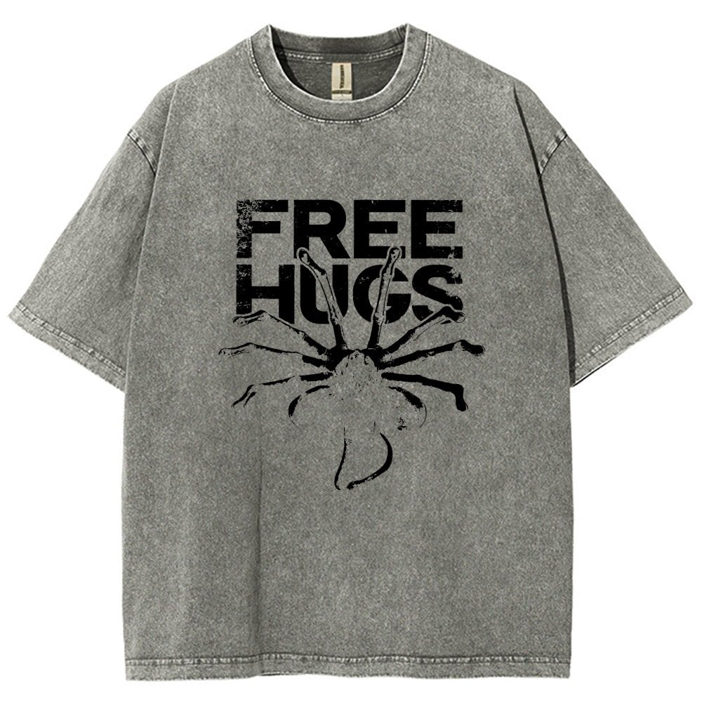 Free Hugs Vintage Distressed T-shirt