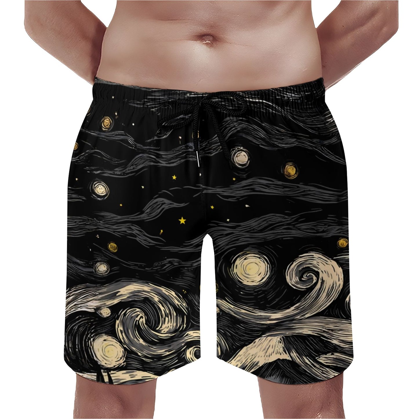Starry Sky And Night Geek Shorts