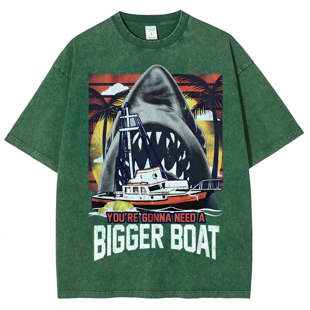 You’Re Gonna Need A Bigger Boat Vintage Distressed T-shirt