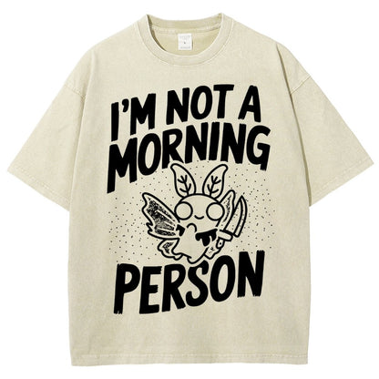Not a Morning Bug Vintage Distressed T-shirt