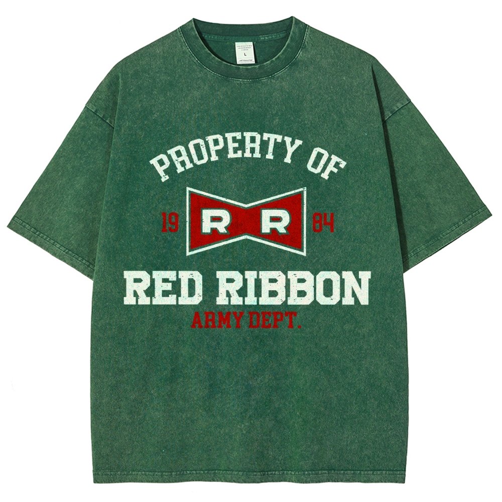 Property of red ribbon Vintage Distressed T-shirt