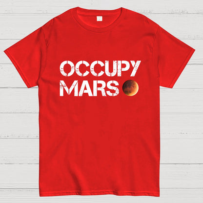 Occupy Mars Nerdy T-Shirt