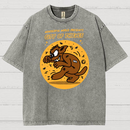 City Of Thieves! Sarcasm Vintage Distressed T-shirt
