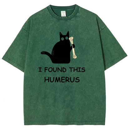 I Found This Humerus Vintage Distressed T-shirt