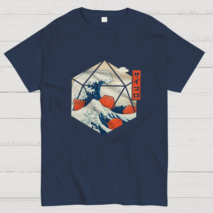 Great Wave of Dice Geeky T-Shirt