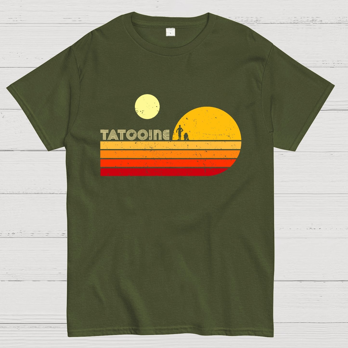 Two Suns Vintage Geek T-Shirt