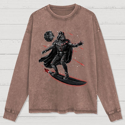 Lord of the swell Washed Long Sleeve Tee