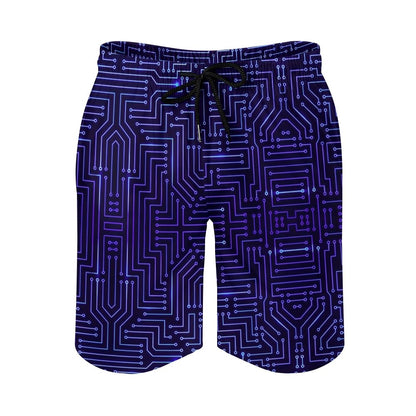 Circuit Board Geek Shorts