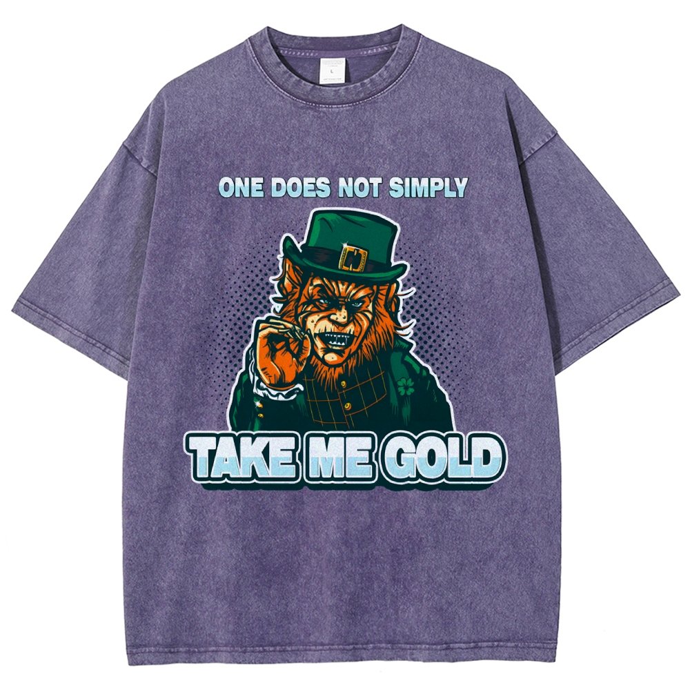 Irish Meme-St. Patrick's Day Vintage Distressed T-shirt