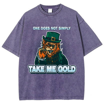 Irish Meme-St. Patrick's Day Vintage Distressed T-shirt