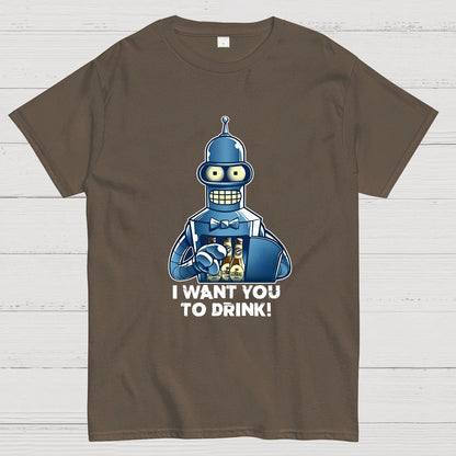 I Want You To Drink Geek T-Shirt