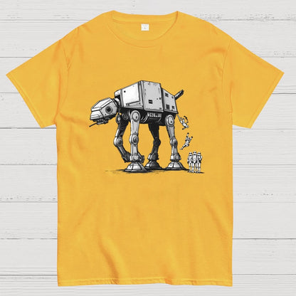 Imperial Robot Dog Poop Geek T-Shirt