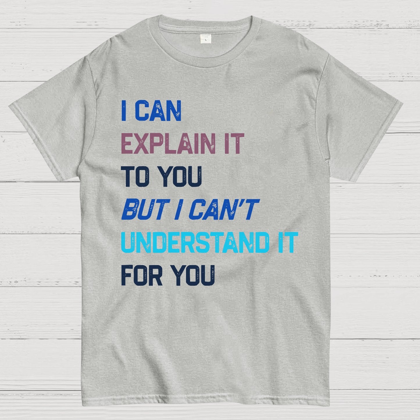 I Can Explain It To You, But I Can't Understand You Geek T-Shirt