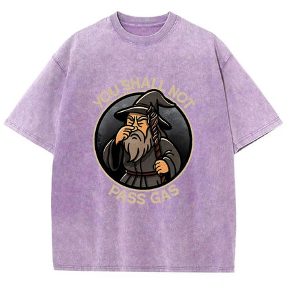 You Shall Not Pass Gas Vintage Distressed T-shirt